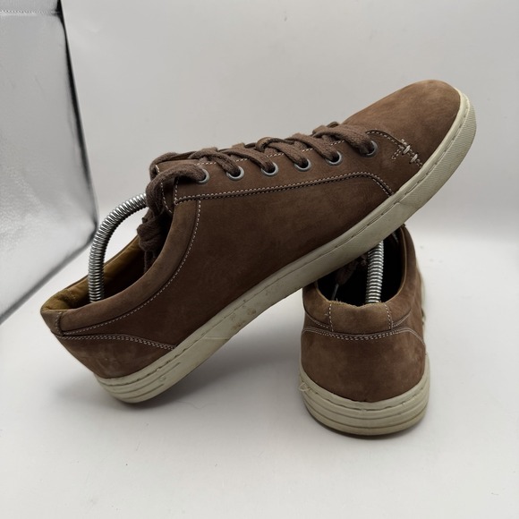 Peter Millar Sneakers Mens 10M Dark Brown Suede Leather Lace Up Casual Preppy